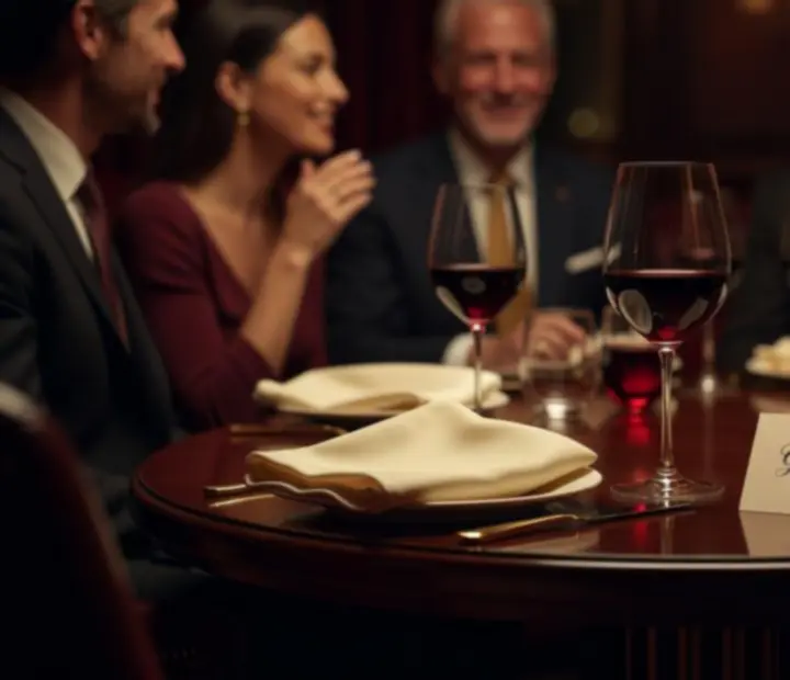 Elegáns lounge asztal, gyertyafényes hangulat és italok